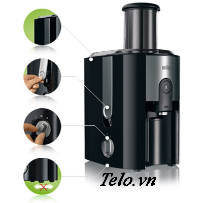 Máy ép trái cây Braun J500 Máy ép trái cây Braun J500